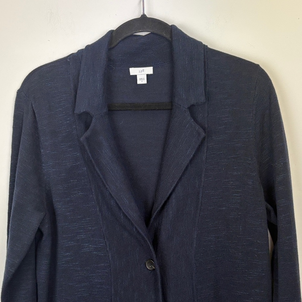 J. Jill Navy Blue Women's Cardigan/ Jacket Size Small